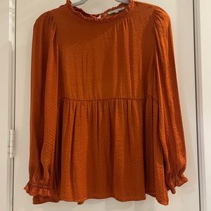 Polka dot Babydoll Blouse